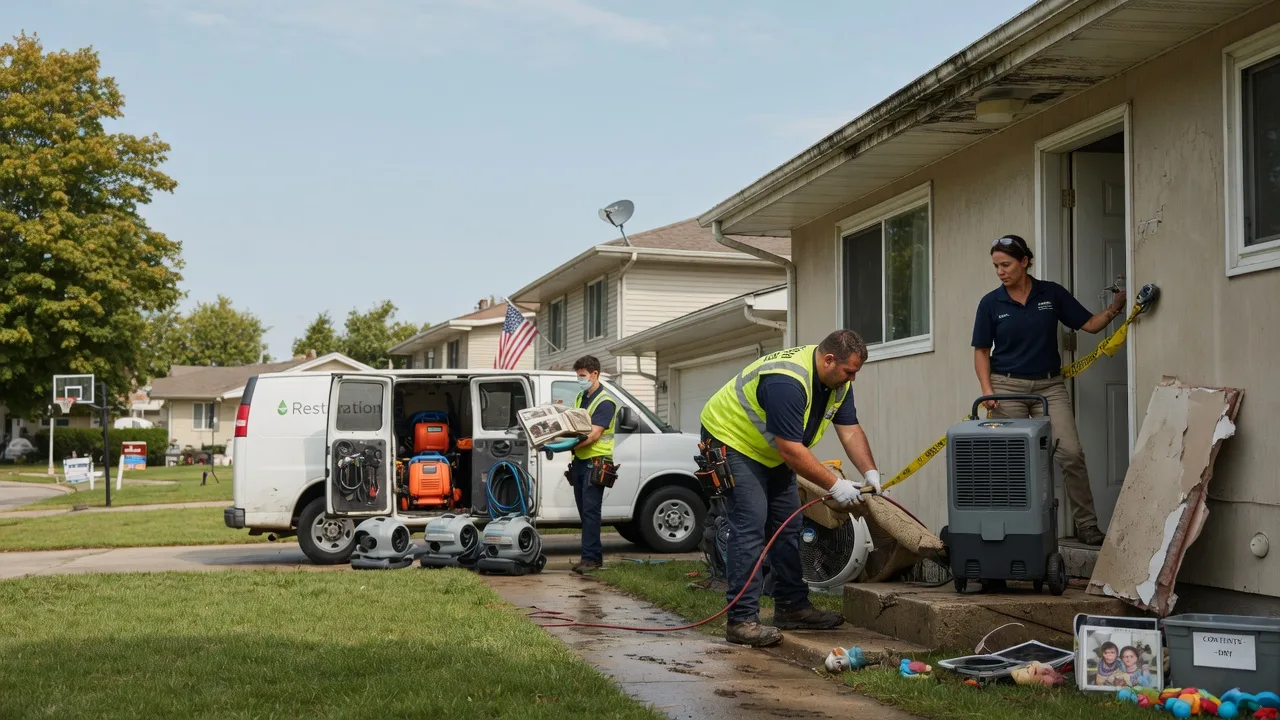 Water Damage Restoration in Hingham, MT near me